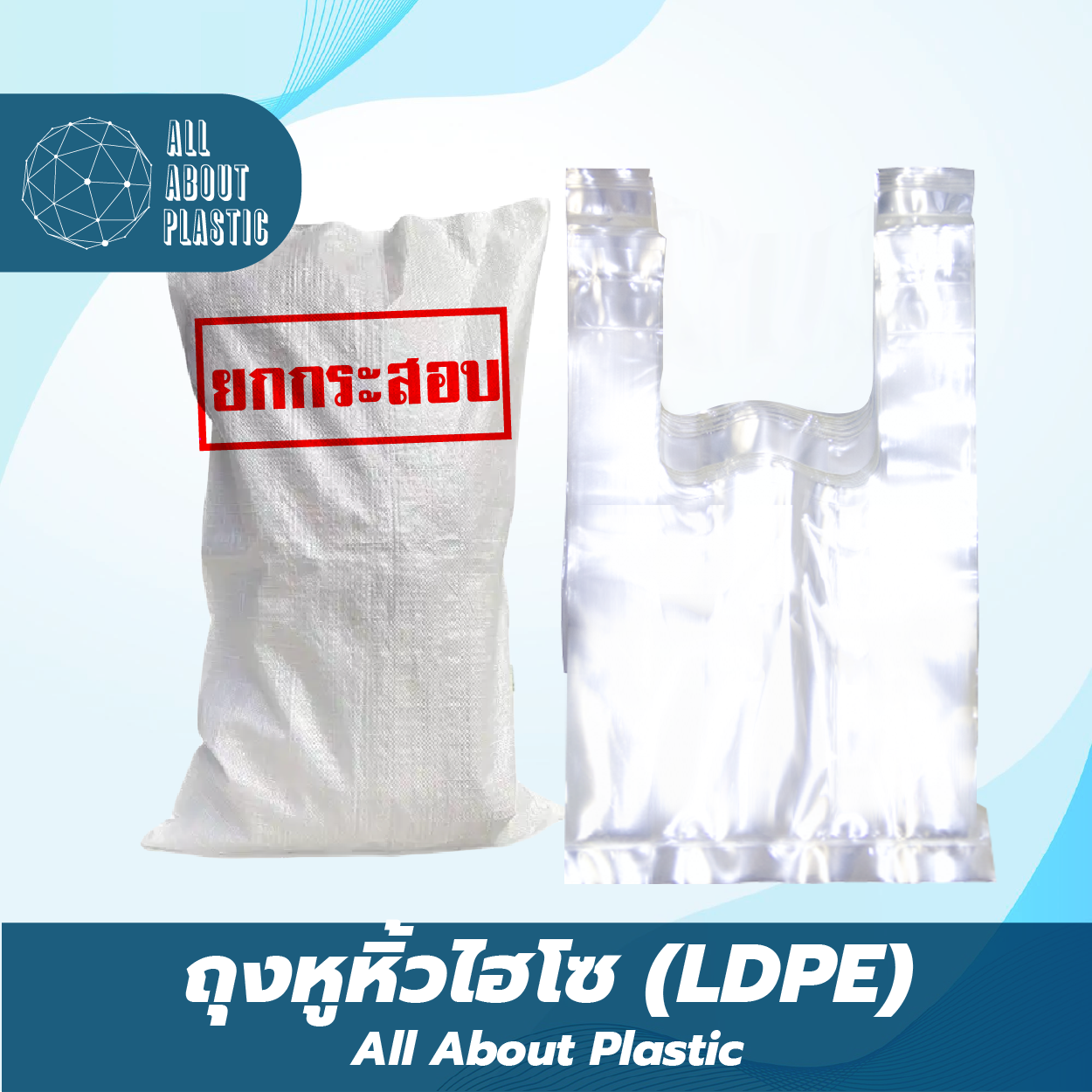 Coffee Hand bag LDPE  